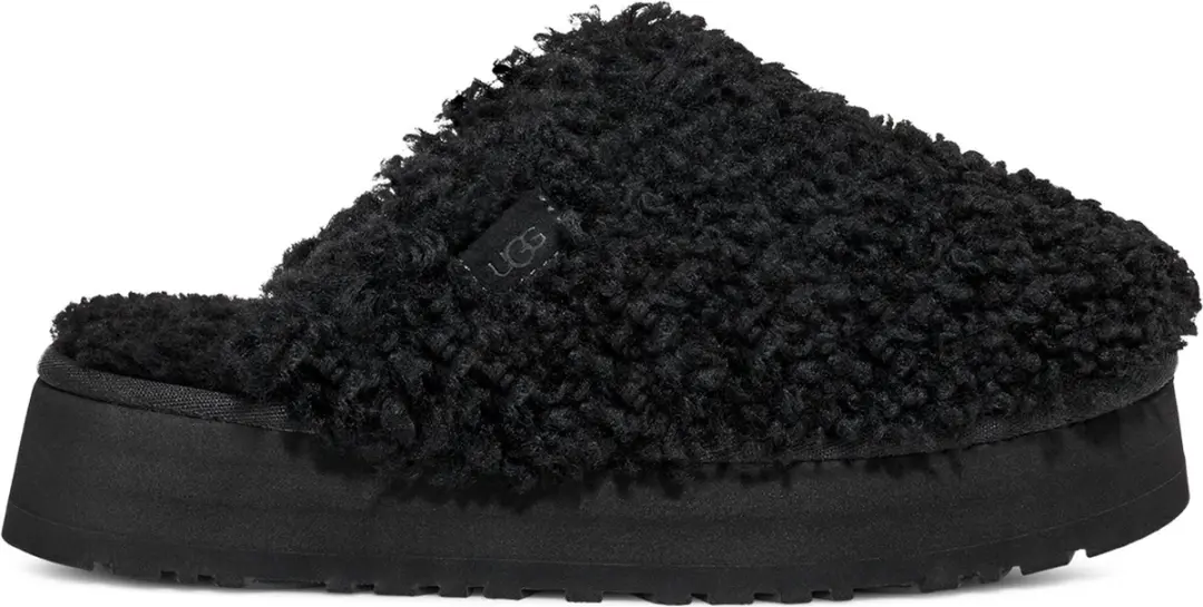 UGG W Maxi Curly Platform Dames Sloffen