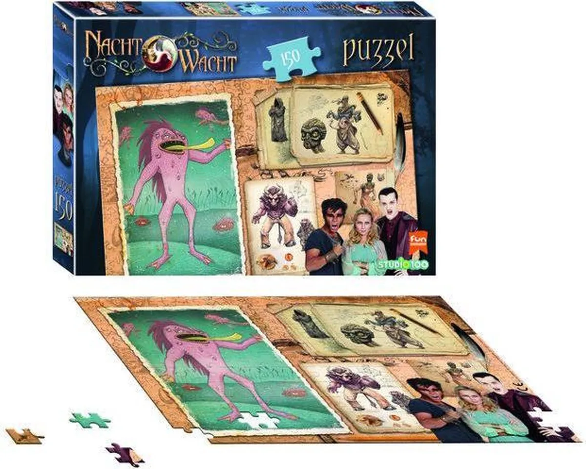 Studio 100 Nachtwacht Puzzel 150 Stuks