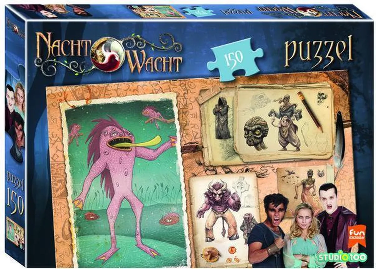 Studio 100 Nachtwacht Puzzel 150 Stuks