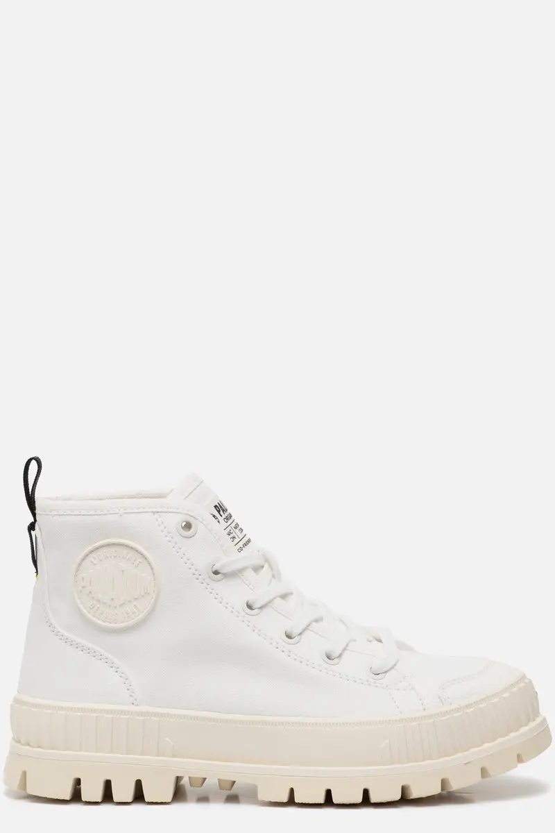 Palladium Pallashock Veterboots beige Canvas