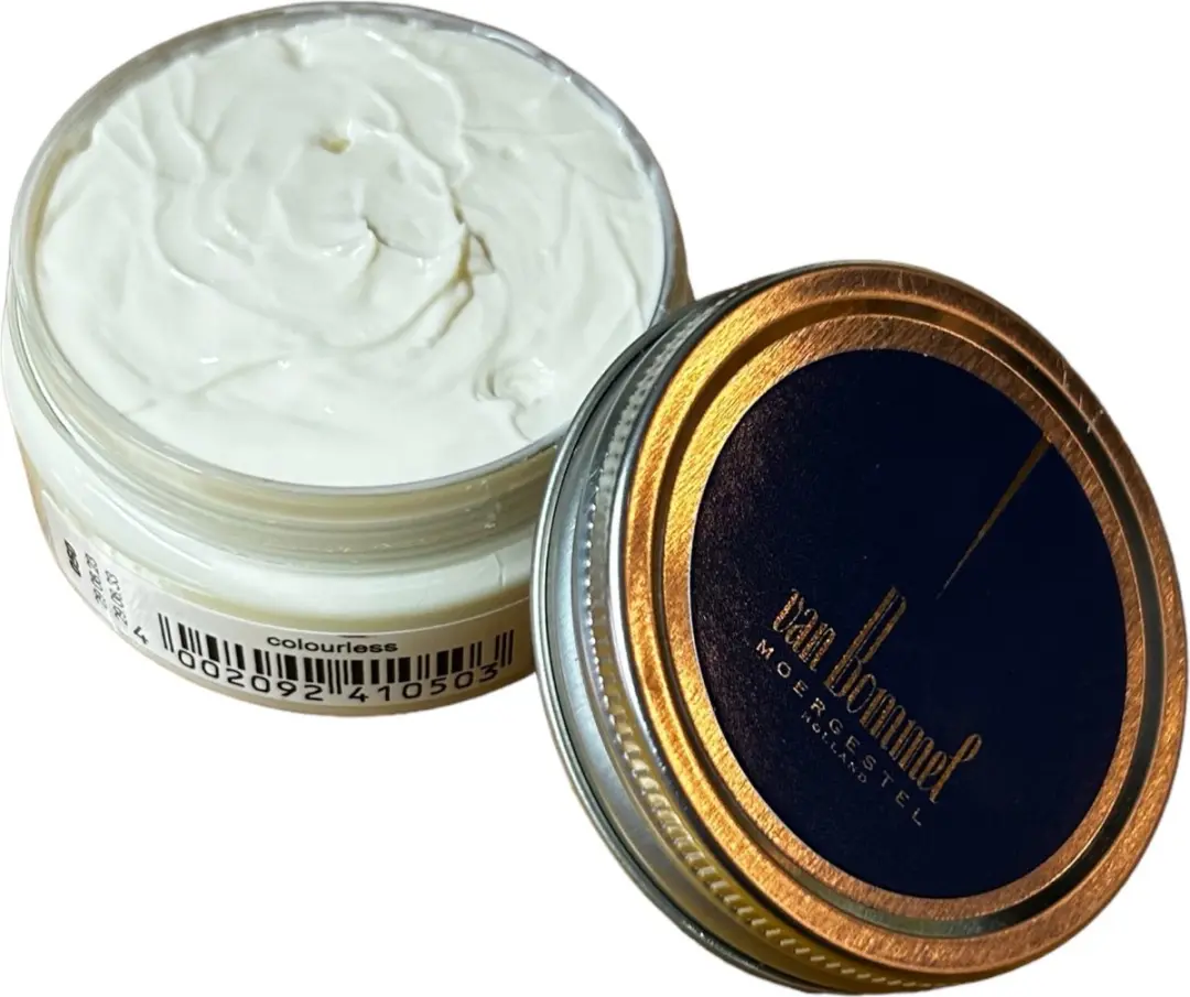 Van Bommel Shoecream 60ml potje luxe kwaliteit schoen poets kleur 050 neutraal