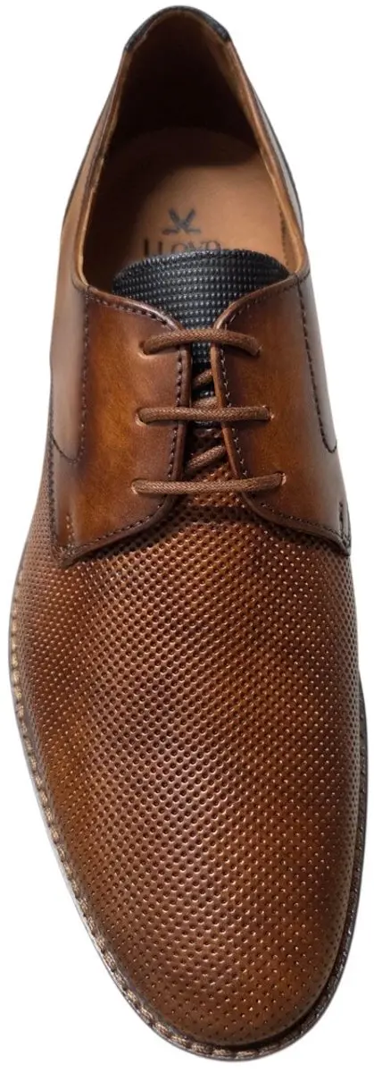 Lloyd Drift 110 Brown Navy Veterschoenen - Bruin - 45.5
