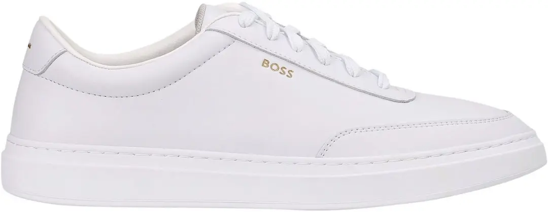 BOSS Kieran Tenn Sneakers Heren 41 - Wit/Beige - afbeelding 6 van 6