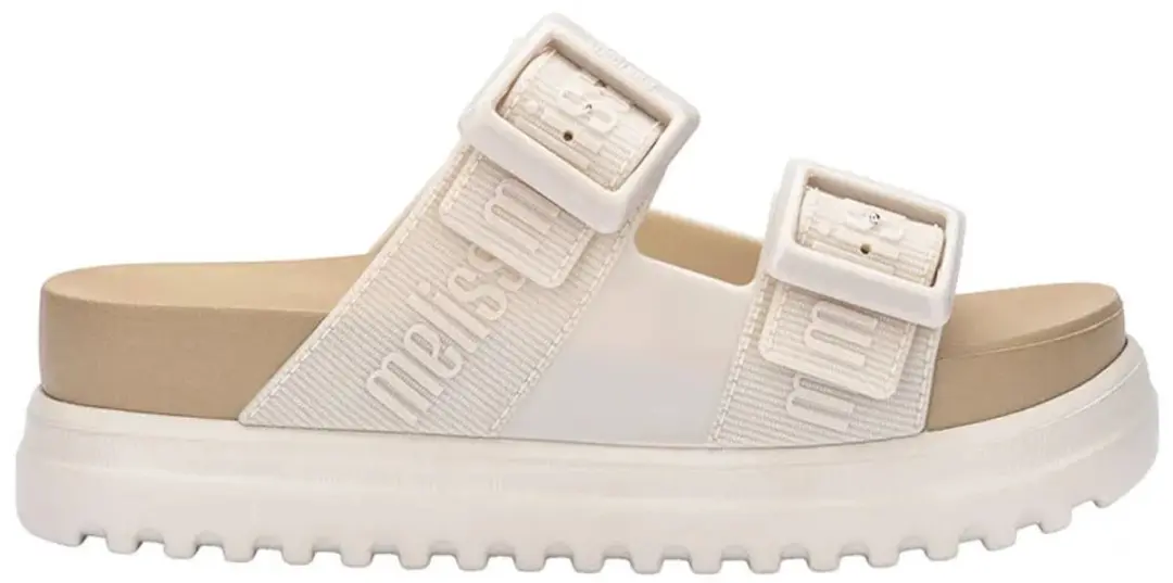 Melissa Cozy M Lover Platform Slippers Beige EU 41-42 Vrouw