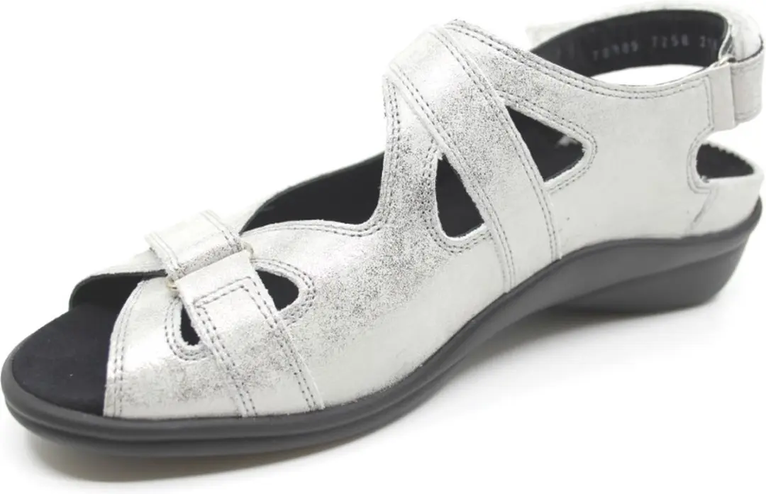 Durea 7258 Dames Sandalen - Maat 38 - Lichtgrijs