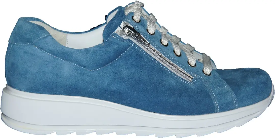 Durea 6239 Sneaker - Blauw - Maat 38