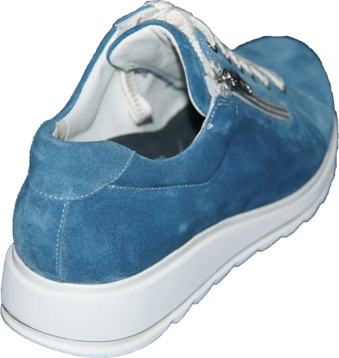 Durea 6239 Sneaker - Blauw - Maat 38