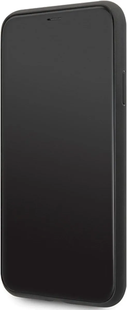 Mercedes-Benz iPhone 11 Pro Max Hoesje - Effen Zwart Quilted