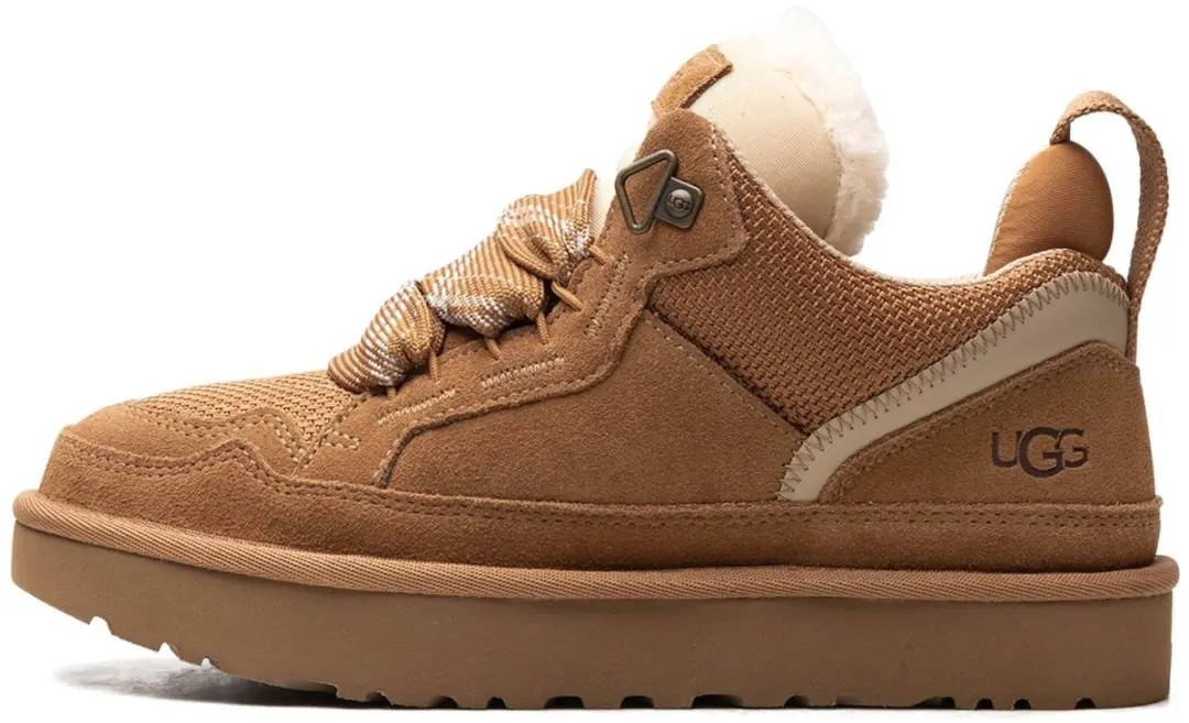 UGG LOWMEL W Lage Sneakers Cognac - Maat 37
