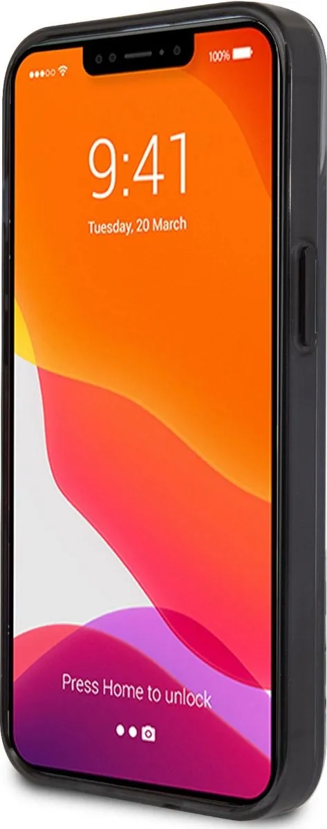 Ferrari On-Track Gradient Back Case iPhone 13 - Zwart