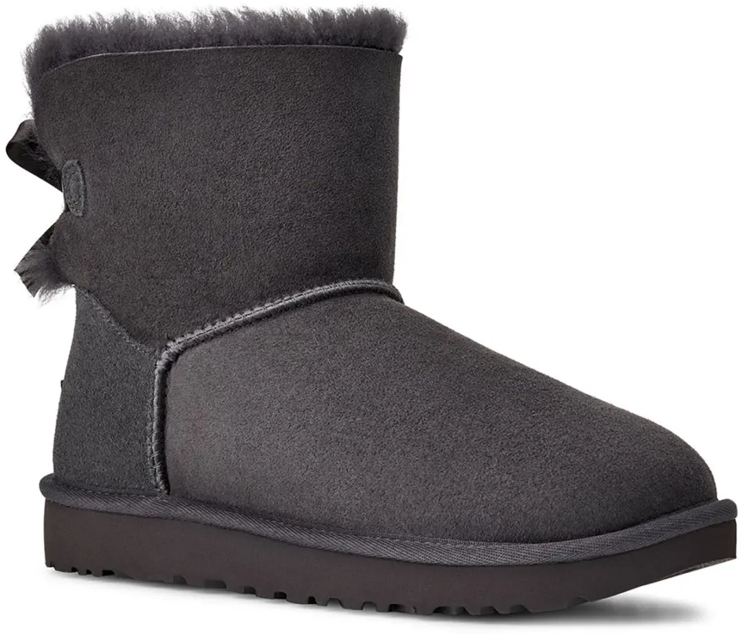 Ugg Mini Bailey Bow Ii Laarzen Grijs EU 38 Vrouw