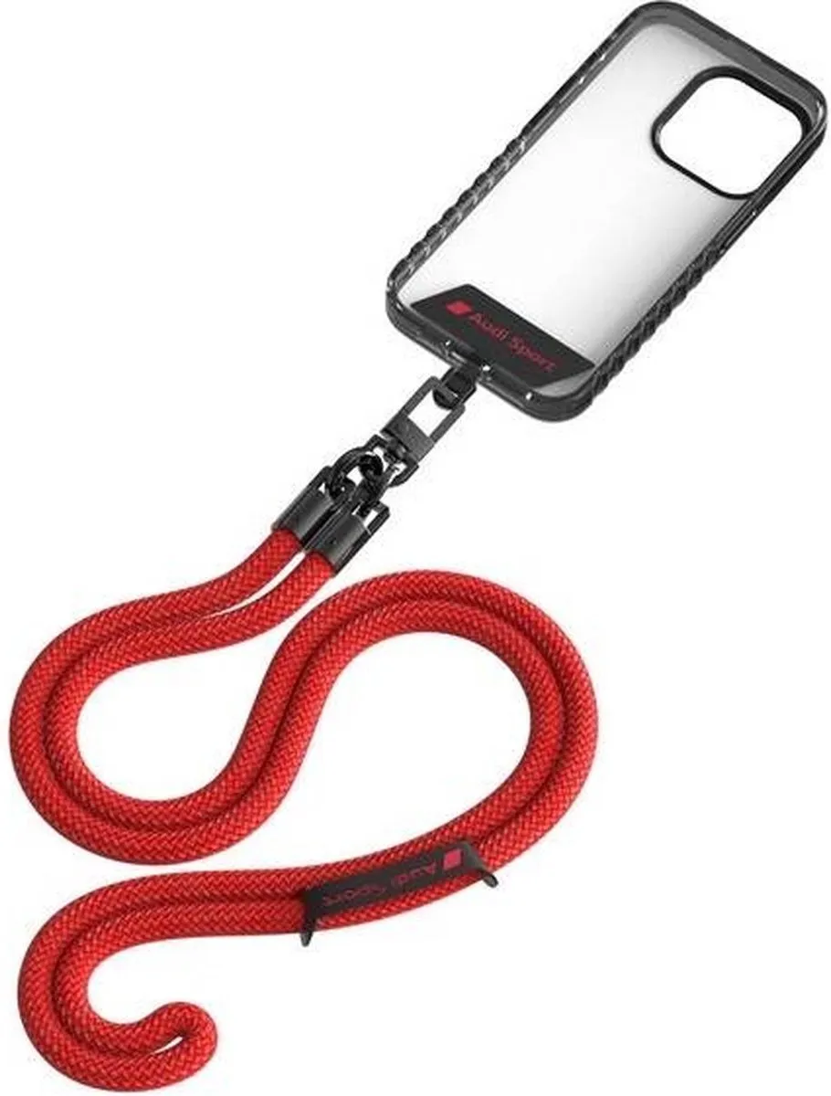 Audi Universele Telefoonkoord - Rood - afbeelding 3 van 3
