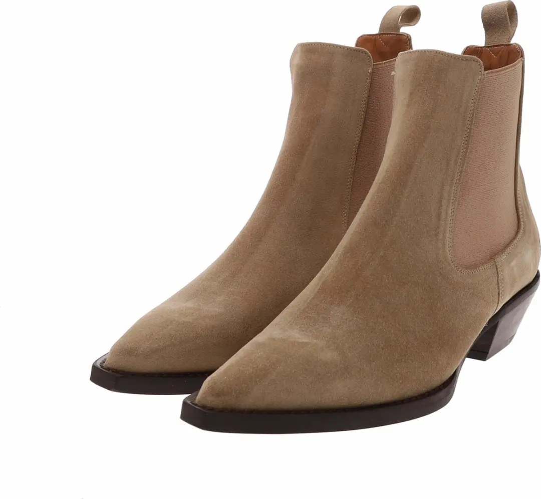 FB Fashion Boots LAURA cowboy enkellaars beige