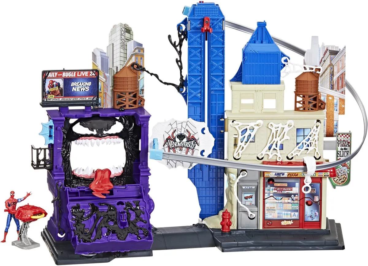 Marvel Spider-Man Web Slinging City - Speelgoed - Multi