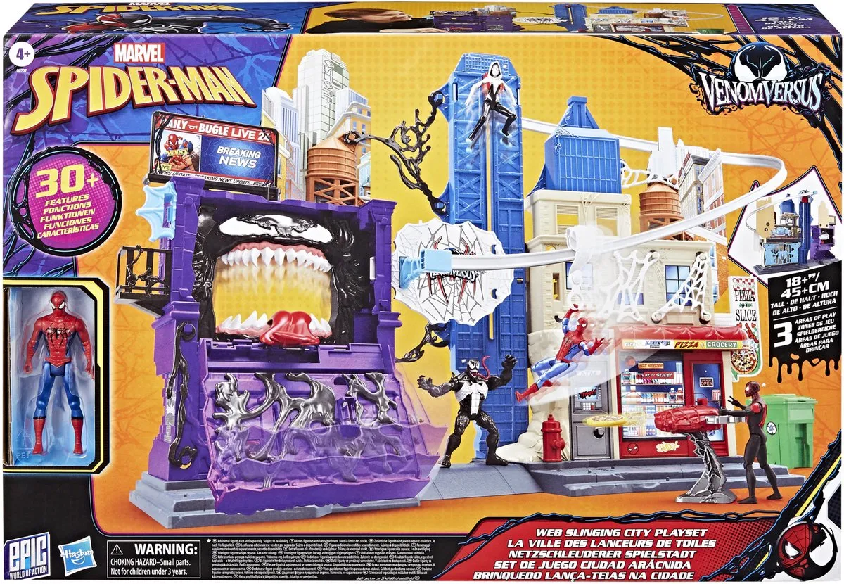 Marvel Spider-Man Web Slinging City - Speelgoed - Multi