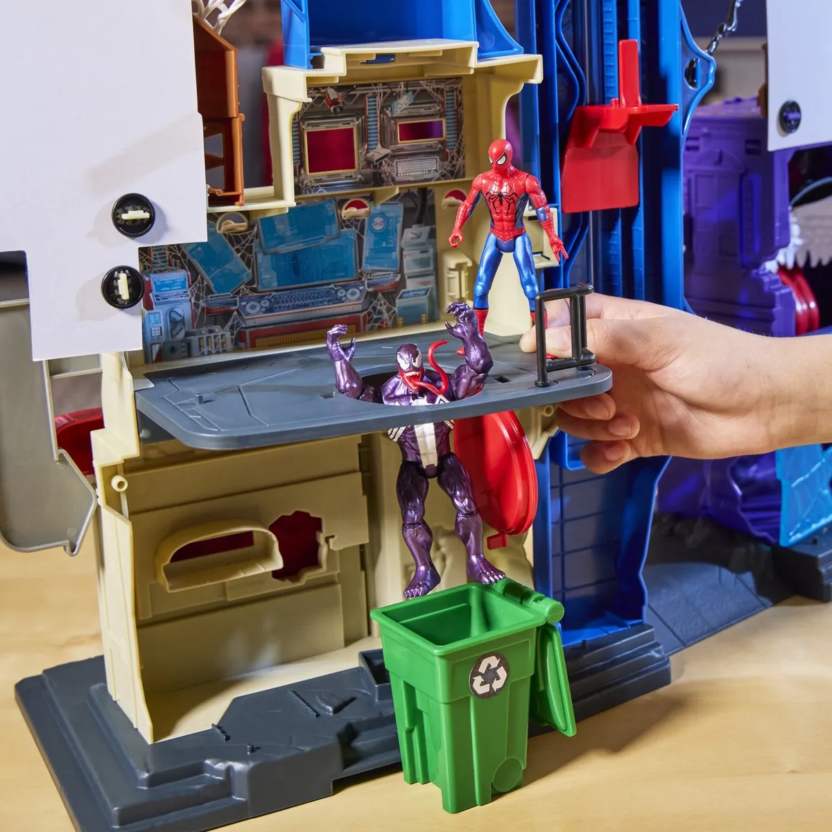 Marvel Spider-Man Web Slinging City - Speelgoed - Multi - afbeelding 6 van 6