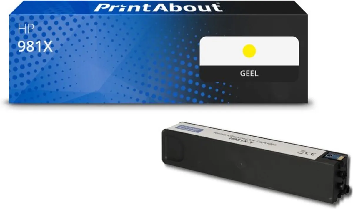 PrintAbout Inktcartridge L0R11A Geel