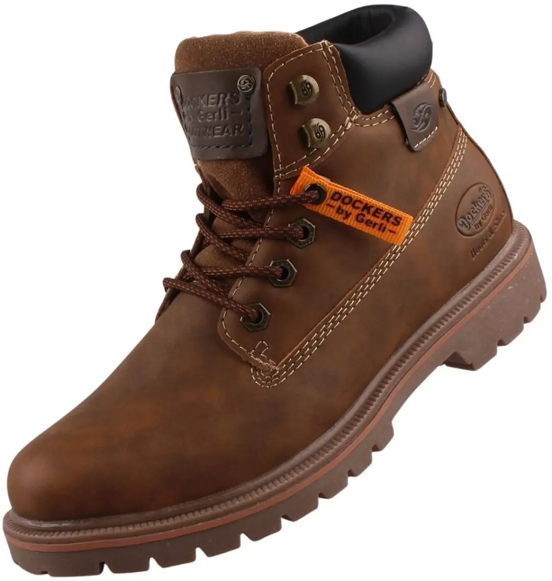 Dockers by Gerli dames Tex laarzen bruin