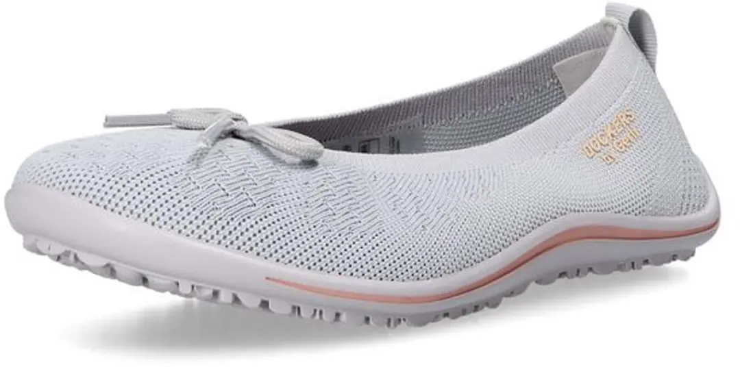 Dockers by Gerli Barefoot Ballerina's Ballerinas grijs EU39 Textiel -