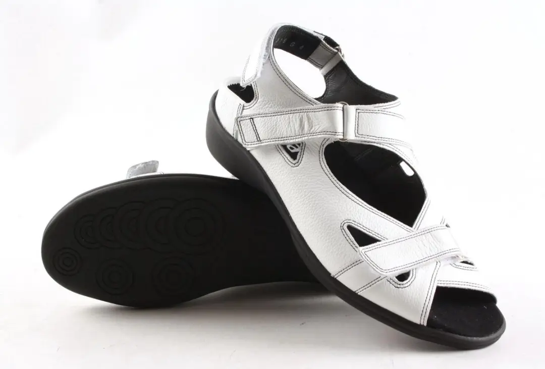 Durea 7258-216-7696 Dames Sandalen - Wit - Maat 41.5