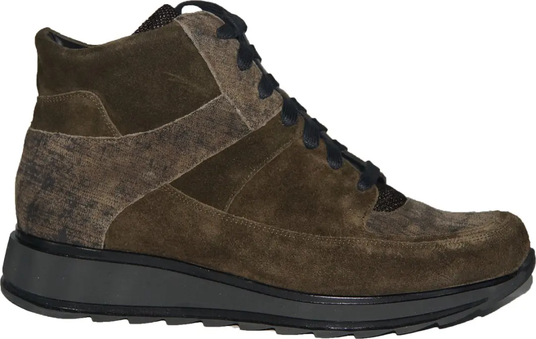 Durea 9684 K Hoge Sneakers - Groen 38.5