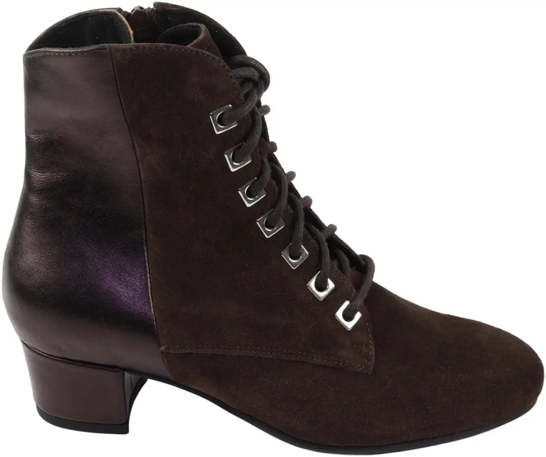 Durea 9810 Bruin Nubuck Schoenen - Maat 38