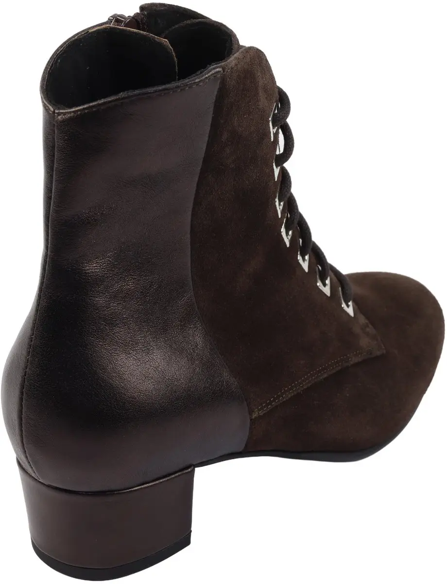 Durea 9810 Bruin Nubuck Schoenen - Maat 38