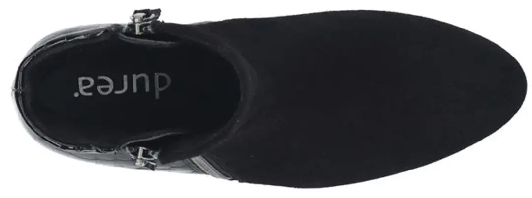 Durea 9828 Enkellaars - Zwart - Maat 40