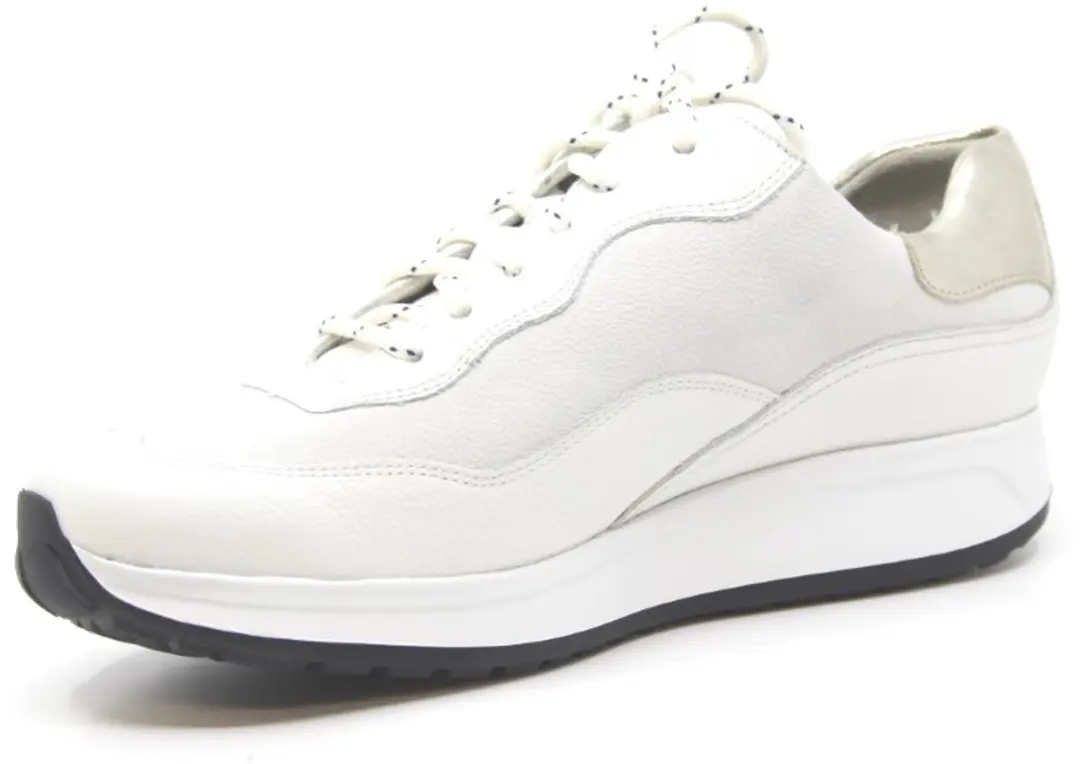 Durea 6319 Witte Schoenen - Maat 38