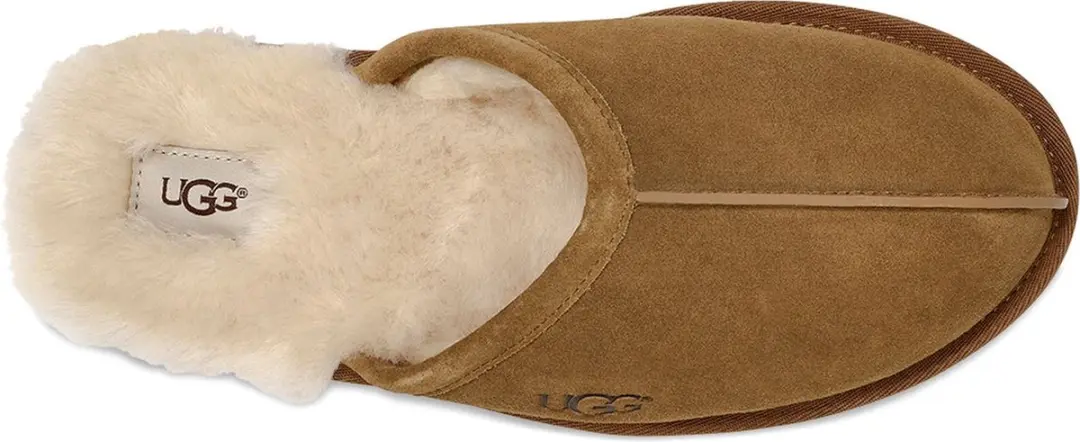 UGG M Scuff Heren Sloffen - Cognac - Maat 46