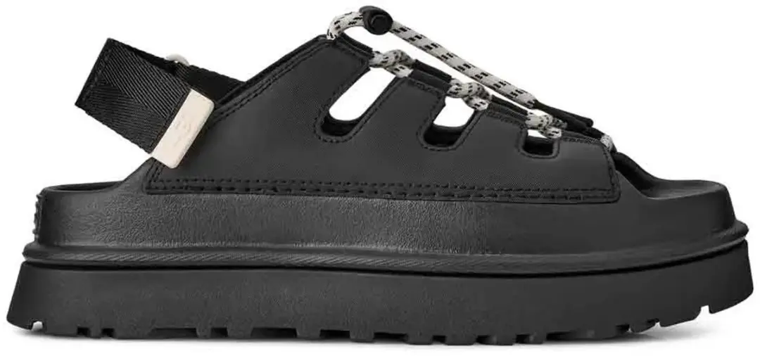 UGG GoldenGlow Toggle Sandalen 41 - Zwart