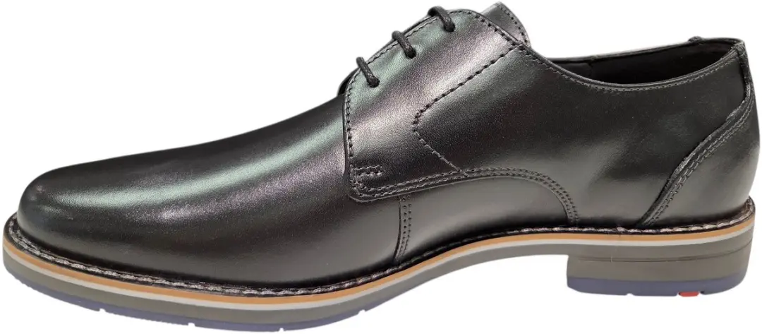 Lloyd Drift 110 Nette Veterschoenen - Zwart Leer 46