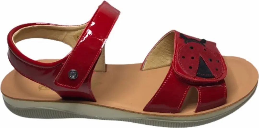 Naturino velcro cococinelle sandalen 5735 lak rood mt 38