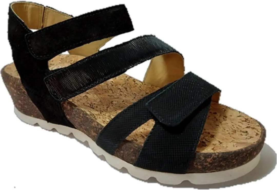 Durea 7405 025 Sandalen - Maat 39 - Zwart