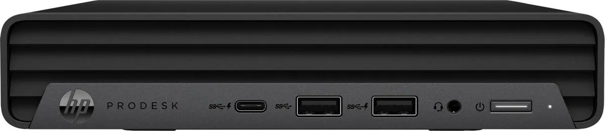 HP ProDesk 400 G6 Mini PC - i3-10100T 8GB 256GB SSD Zwart - afbeelding 6 van 6