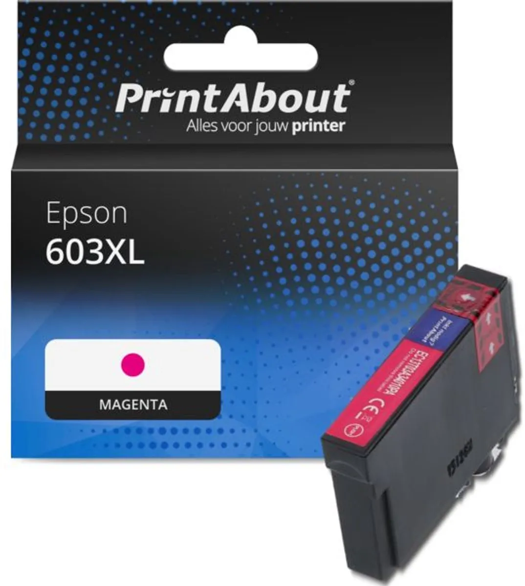 PrintAbout Epson 603XL Inktcartridge Magenta