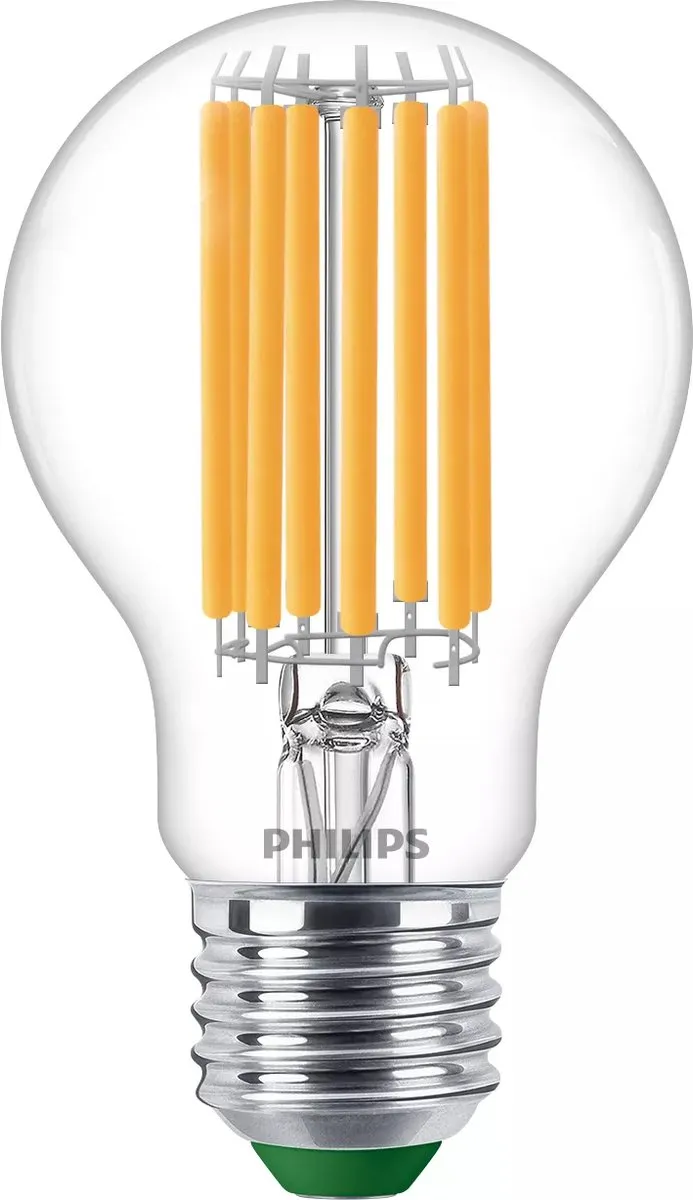 Philips Ultra Efficient LED Transparant 7.3W E27 Warmwit