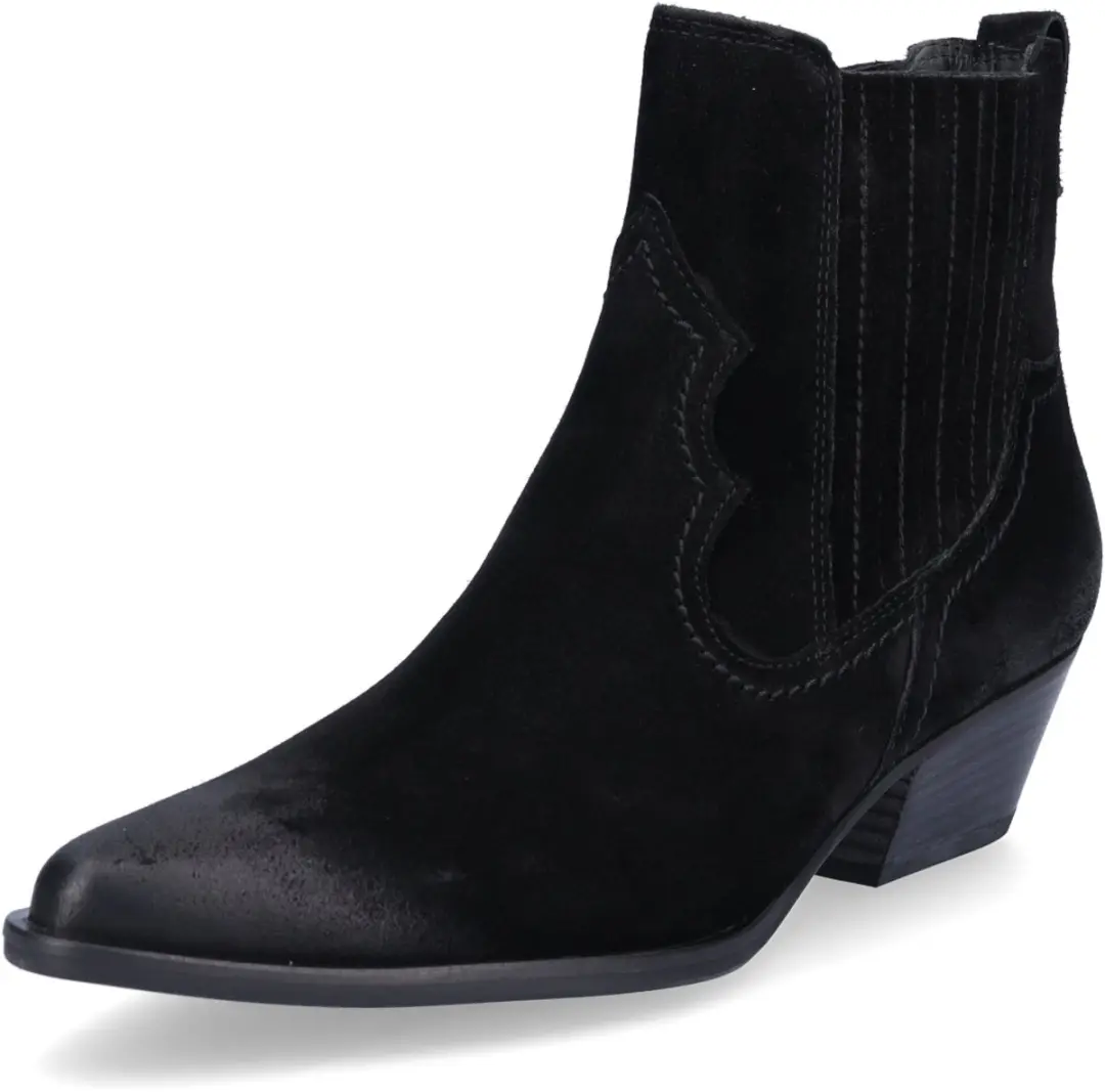 Paul Green dames enkellaars zwart 4,5