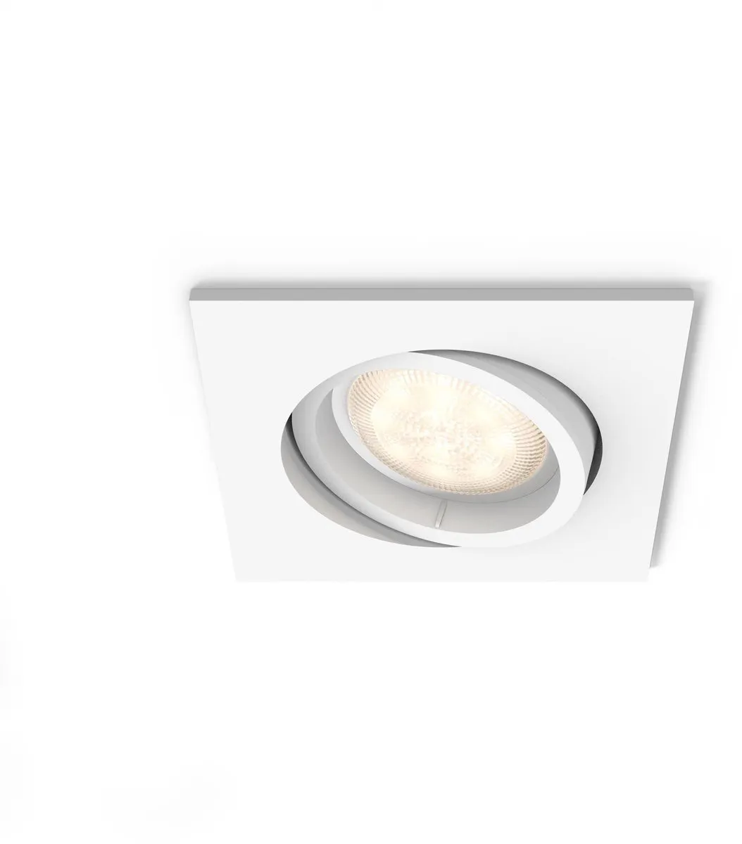 Philips Shellbark Inbouwspot 500lm - Warm wit