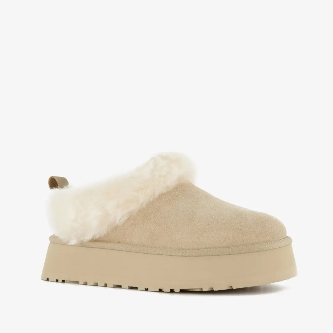 UGG Tazzelle Suede Dameslaarzen - Beige - Maat 37