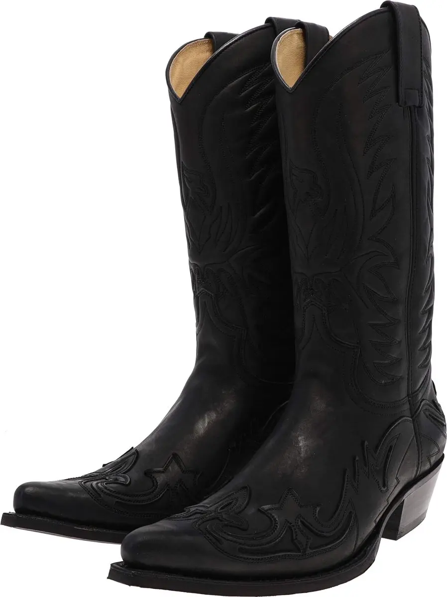 FB Fashion Boots BU1005 Black westernlaars zwart