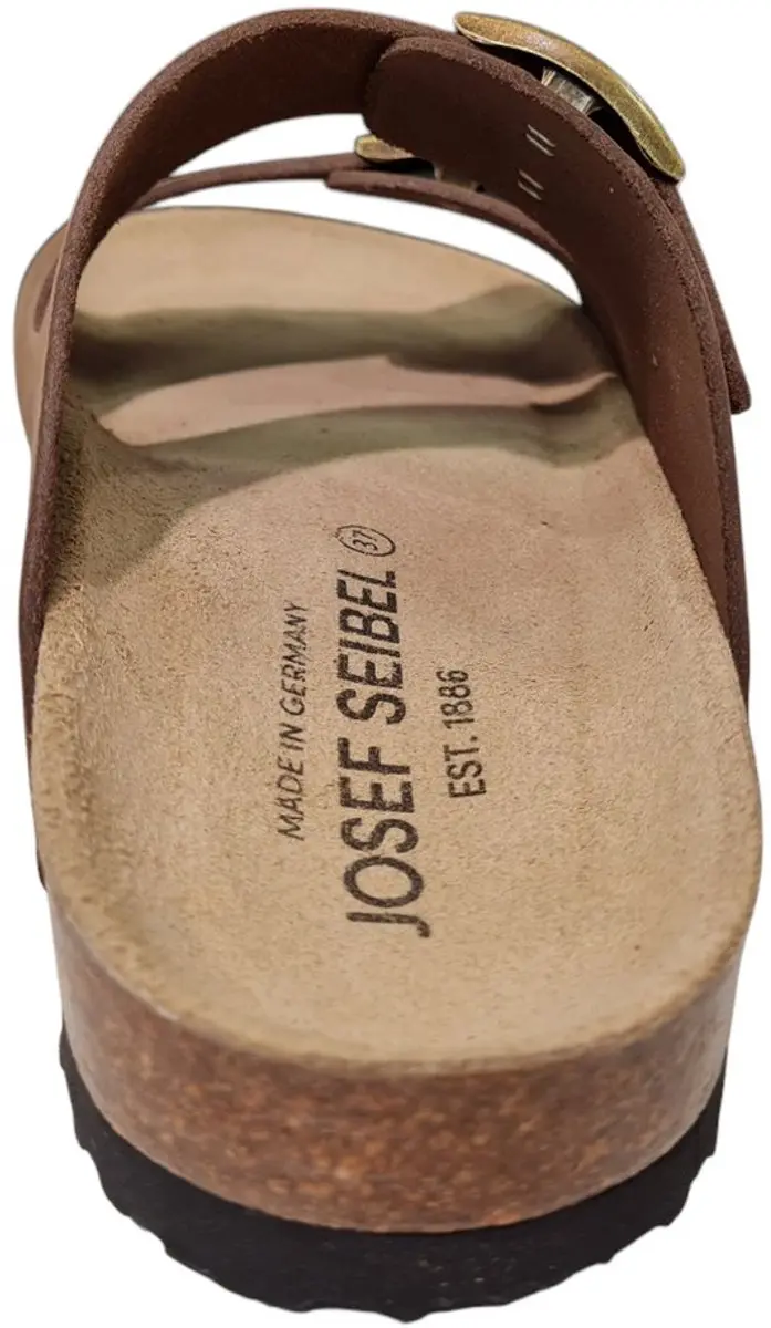 Josef Seibel Nubuck Dames Slippers - Beige 42