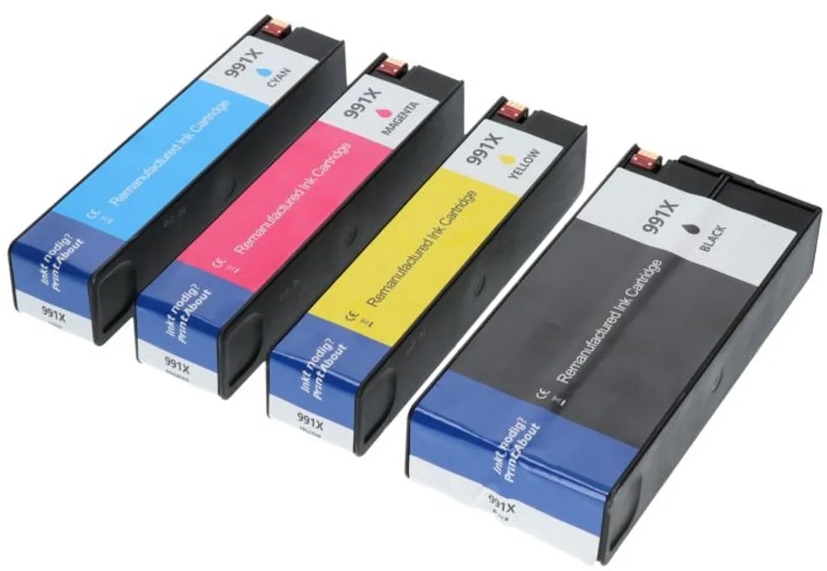 PrintAbout Huismerk HP 991X Inktcartridge 4-kleuren XL - 74.800 pagina's