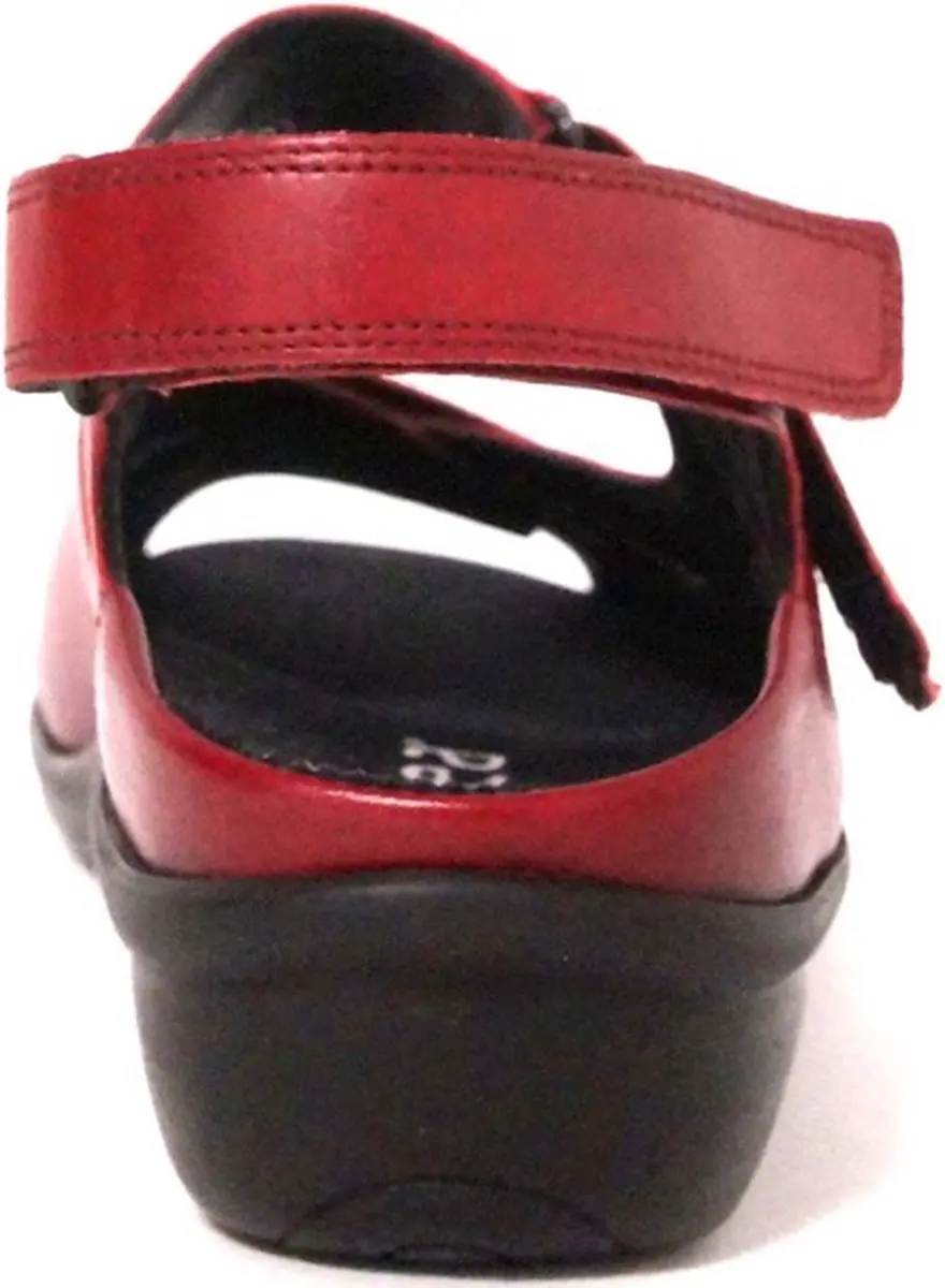 Durea 7258 215 3171 Wijdte E Schoen - 37 - Rood (Kers)