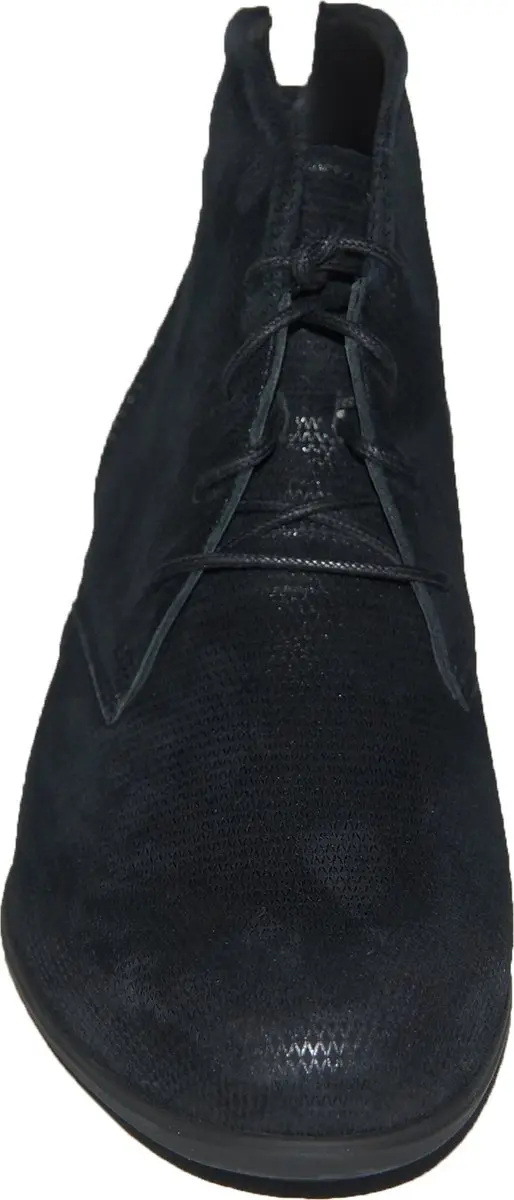 Durea 9603 Wijdte E Herenschoen - 41 - Zwart/Nubuck