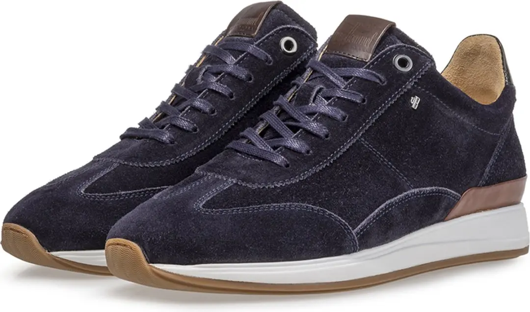 Van Bommel SBM-10015 Lage Sneakers - Blauw - Maat 43+