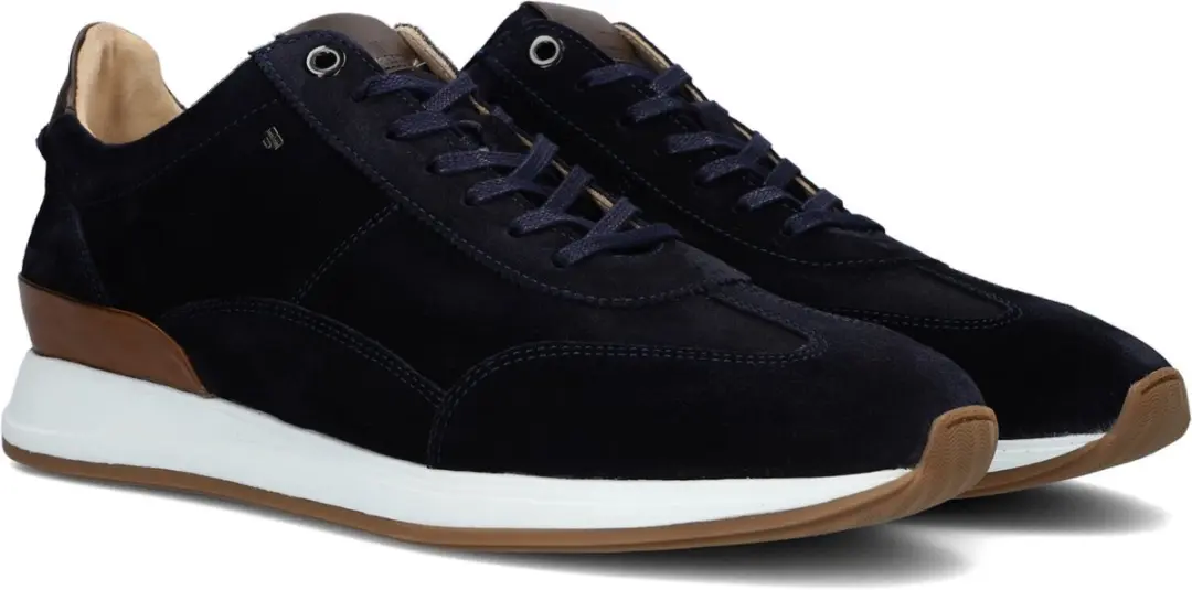 Van Bommel SBM-10015 Lage Sneakers - Blauw - Maat 43+