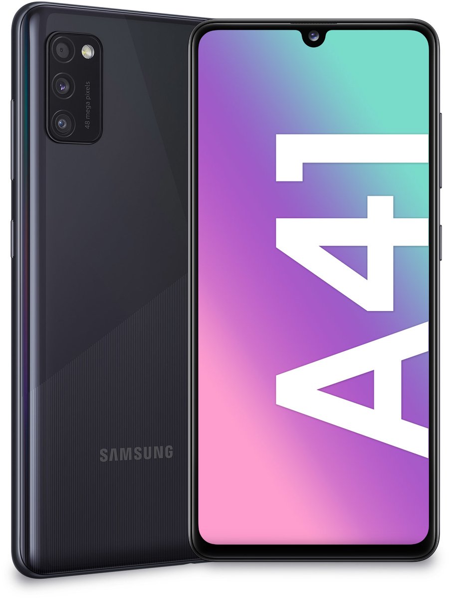Samsung Galaxy A41 - 64GB - Zwart