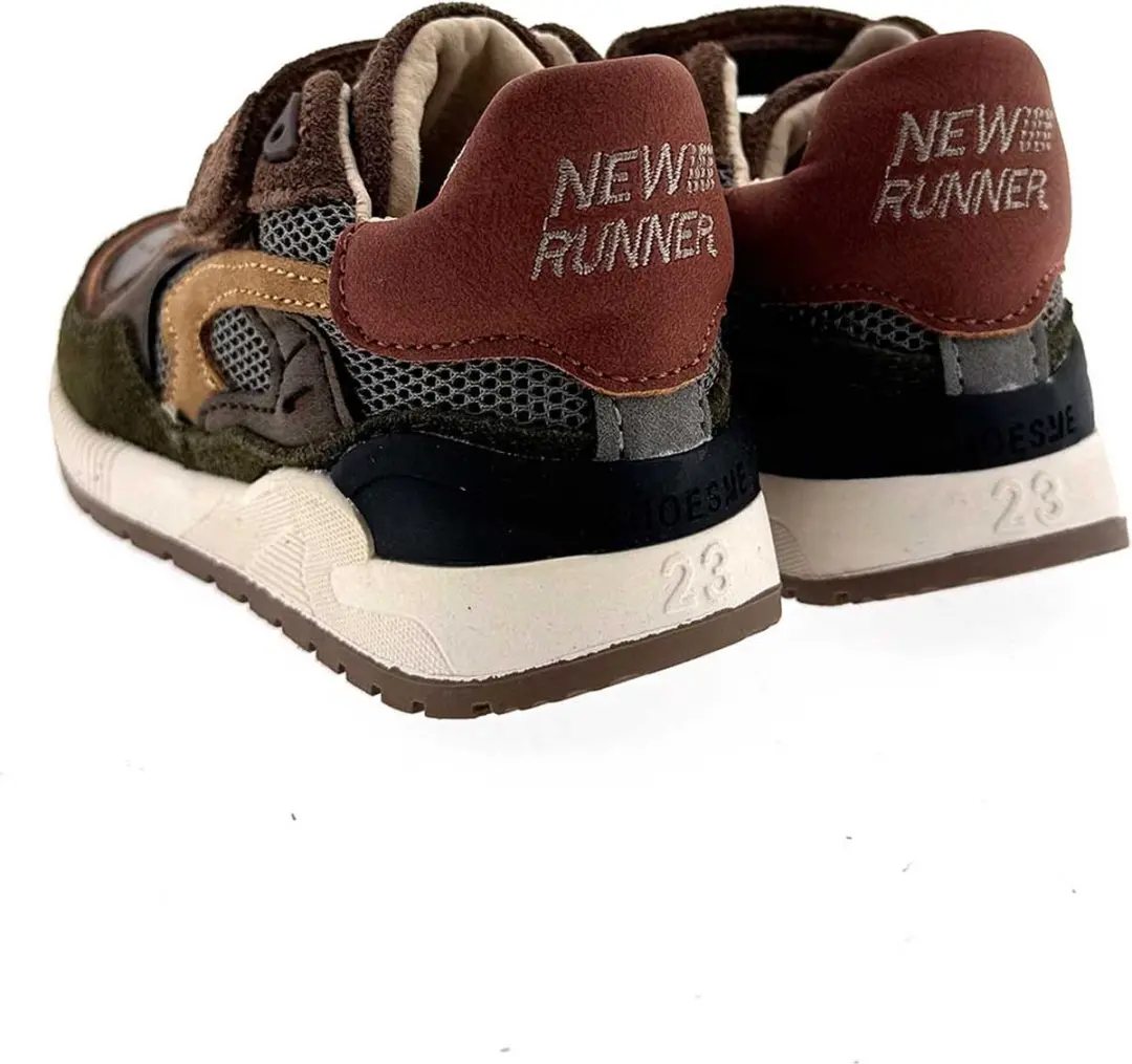 Shoesme St24w008 Sneakers - Bruin - Maat 31 - afbeelding 4 van 6