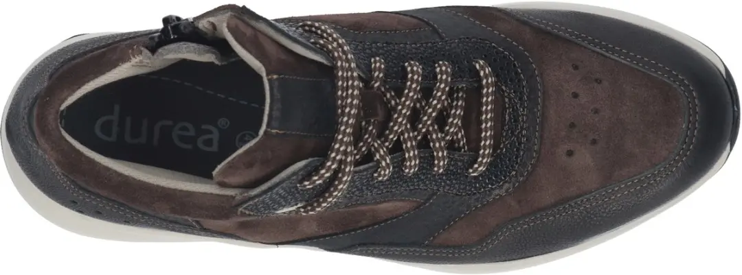Durea 9778 E Hoge Sneakers - Bruin